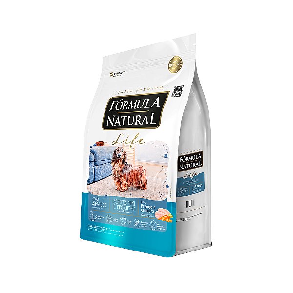 Ração Fórmula Natural Life Para Cães Sênior Mini e Pequeno 1 kg