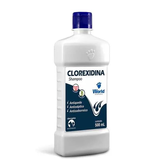 Shampoo Clorexidina World 500ml