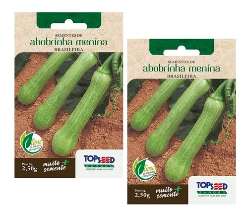 S Abobrinha Menina Brasileira (2,50g) - Topseed