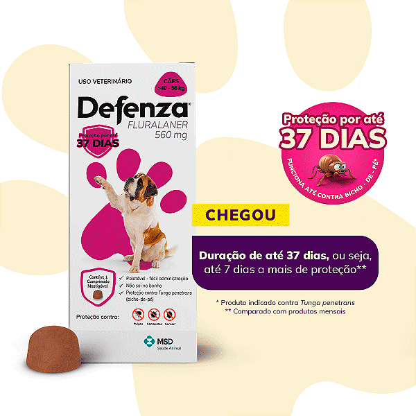 Defenza 560mg (40-56kg) - MSD