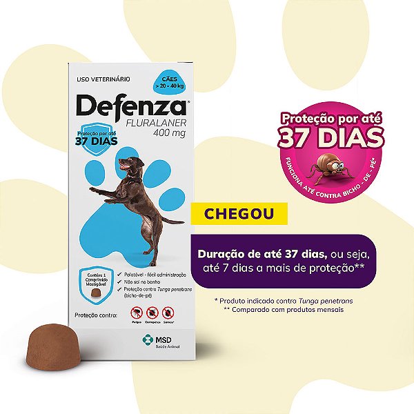 Defenza 400mg (20-40kg) - MSD