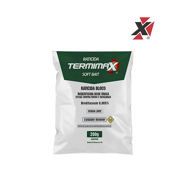 Raticida Bloco Termimax 200g