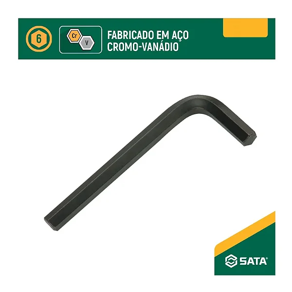 Chave Allen 05,00mm Sata Curta