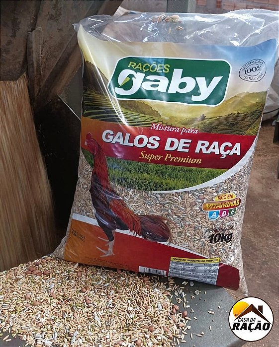 Mistura P/ Galo 10 Kg - Gaby