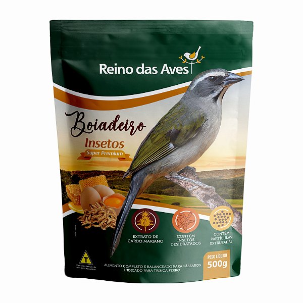 Boiadeiro Insetos Premium 500g