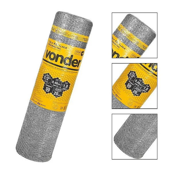 Tela Viveiro 1,00 X 50mt(fio 26) - Vonder