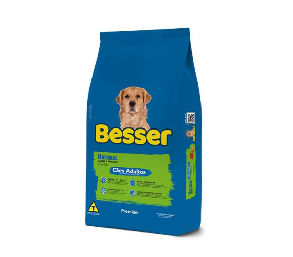 Ração Besser Natural Ad 10,1kg