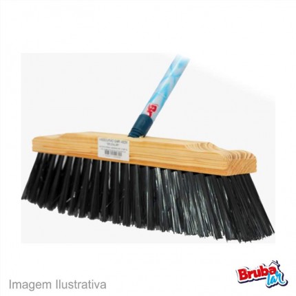 Vassourao P/ Gari 40 Cm C/ Cabo - Bruba Lar