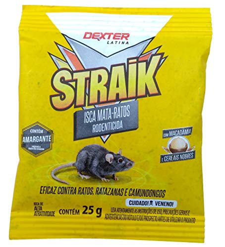 Raticida Straik 25g (cereais)