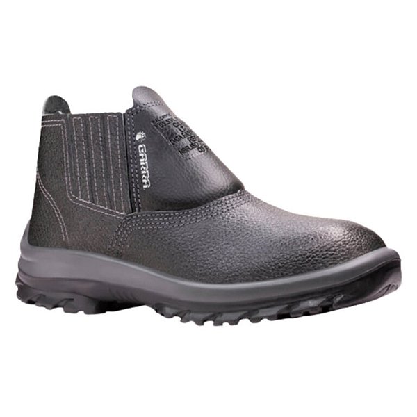 Botina Seg C/ Bico Pvc N 42 Prata - Garra