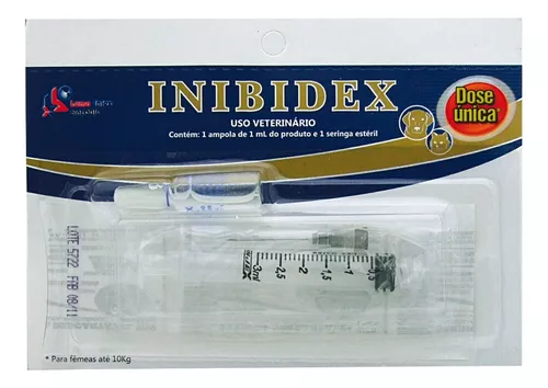 Inibidex (cartela1ml) Inibidor De Cio