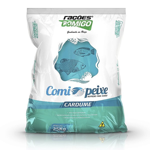 R Peixe Comipeixe Cardume 22% (14 A 16 Mm) 25kg