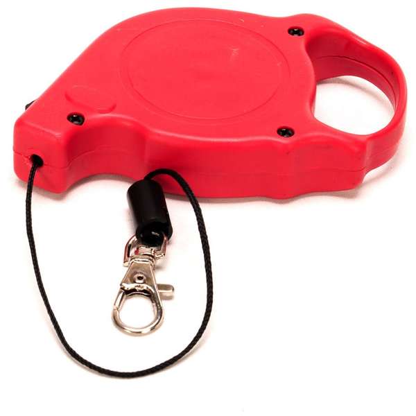 Guia Retratil 3mt 5kg Vermelho Club Pet