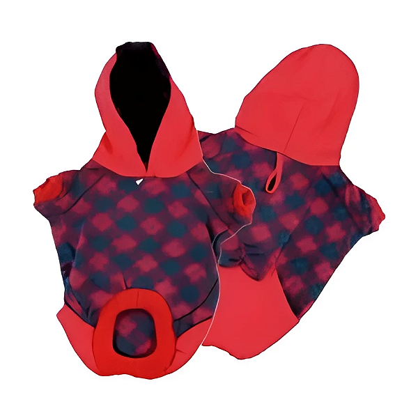 Sueter Soft C/capuz E Bolso M Club Pet (33x64cm)