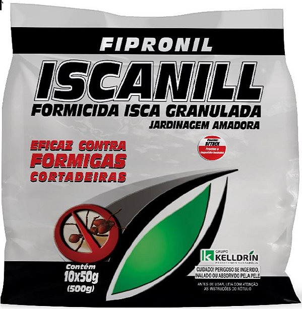 Formicida Isca Scanill 500gr (pc 10x50g) Kelldrini