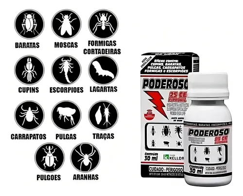 Poderoso 25 Fipronil 30ml