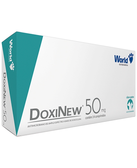 Doxinew 50mg CX com 14 Comprimidos - Doxiciclina