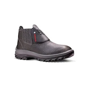 Botina Seg C/ Bico Pvc N 37 Prata - Garra