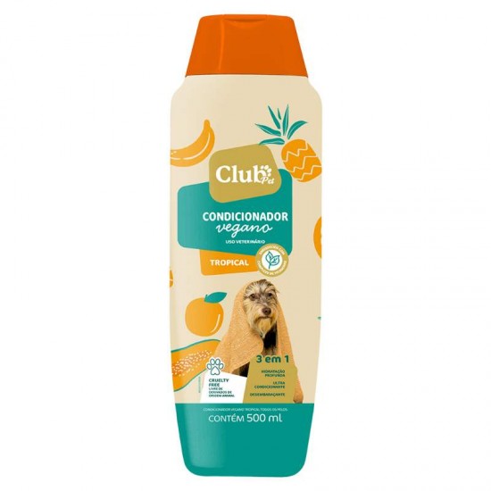 Condicionador  Vegano Trop 3x1 500ml - Club Pet