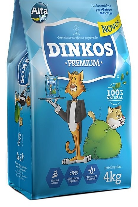 Areia Dinkos Premium 4 Kg