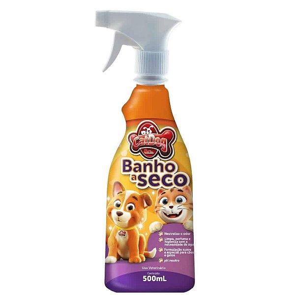 Banho A Seco Spray 500ml - Catdog