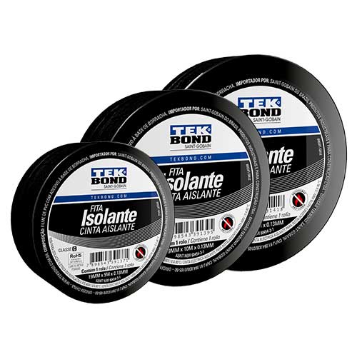 Fita Isolante 19mmx5m Tek Bond