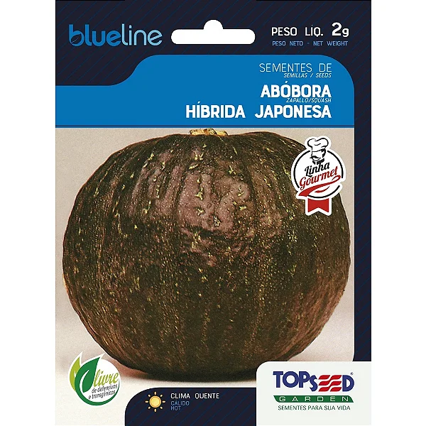 S Abobora Hib. Japonesa F1(cabotia) - Topseed