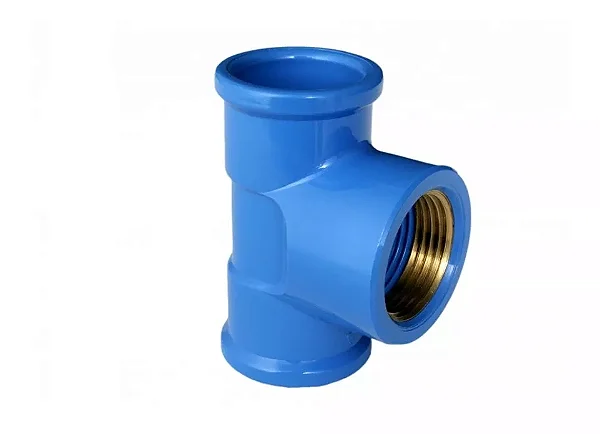 Tee Lr Latao 25 X 3/4 (rosca No Meo) Azul