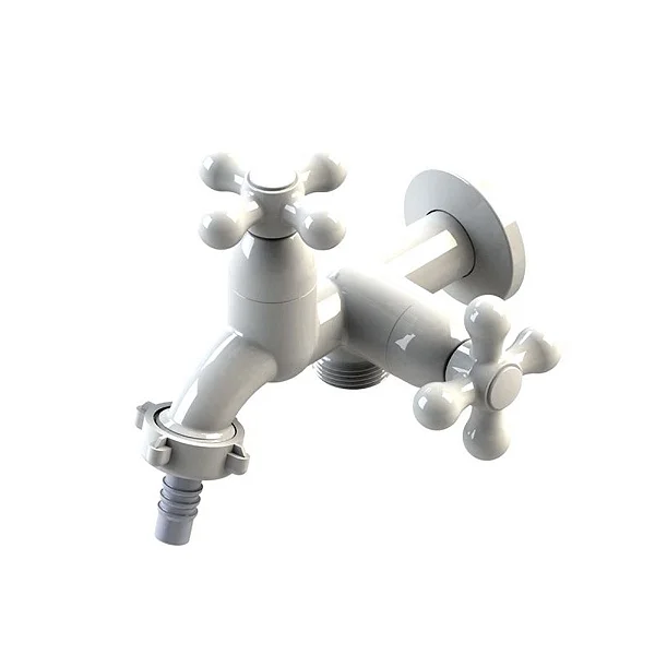 Torneira Tanque Maquina Lavar 1/2 - 3/4 - Viqua / Injet