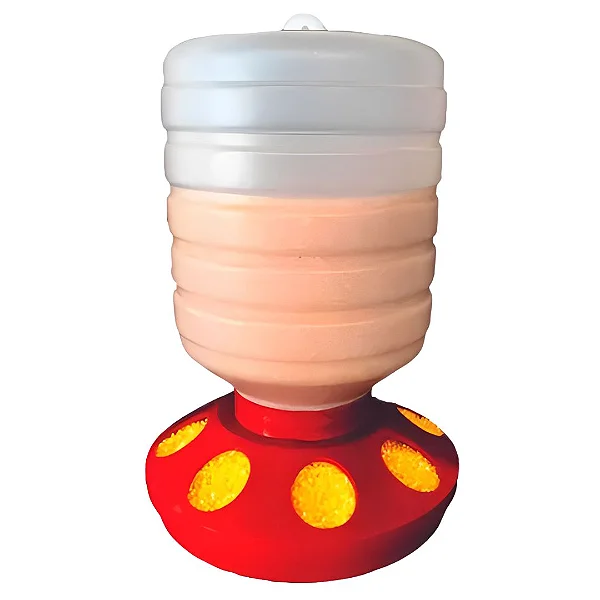 Comedouro Aves Peq 2l- 8 Furos