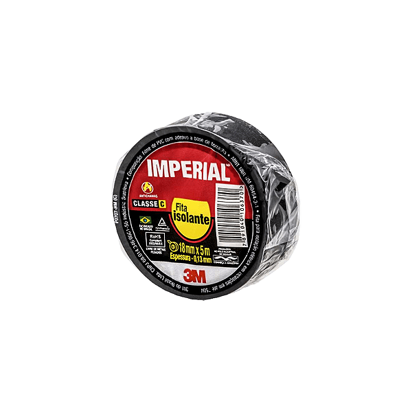 Fita Isolante 5mt/18mm- 3m Imperial