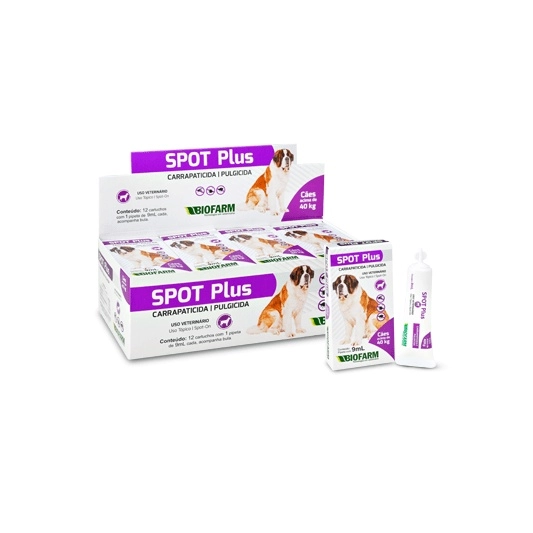 Spot Plus 9 Ml (acima De 40kg)