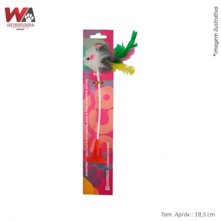 Brinq Gato Varinha C/ratinho