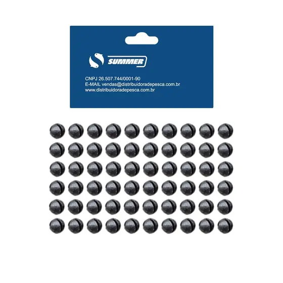 Chumbada Ervilha 0,5gr (cartela 60pcs) - Summer