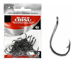Anzol Super Chinu Strong Black  N8 (30pcs) Marine
