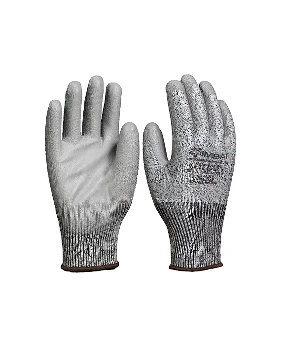 Luva Pu Imbatex Cut Anticorte Cinza N09-g Imbat (c A: 44.520)