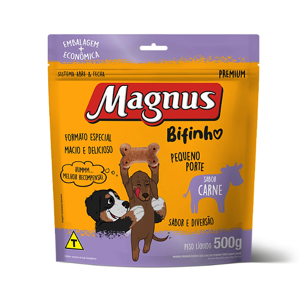 MAGNUS BIFINHO PP CARNE 500G
