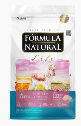RACAO FORMULA NATURAL LIFE AD PORT MINI/PEQ 2,5KG