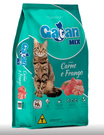 RACAO GATAN MIX CARNE E FRANGO 10,1KG