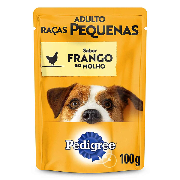 SACHE PEDIGREE AD RACAS PEQUENAS FRANGO 100G
