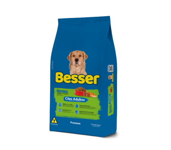 RACAO BESSER NATURAL AD 10,1KG