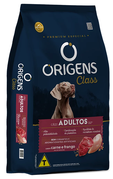 RACAO ORIGENS CLASS AD CN/FG 20KG