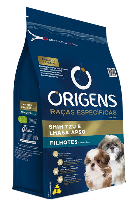 RACAO ORIGENS FILHOTE SHIHTZU/LHASA 1KG