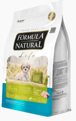 RACAO FORMULA NATURAL LIFE FILH PORT MINI/PEQ 1KG