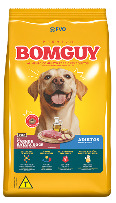 RACAO BOMGUY CARNE/BATATA DOCE 10.1KG