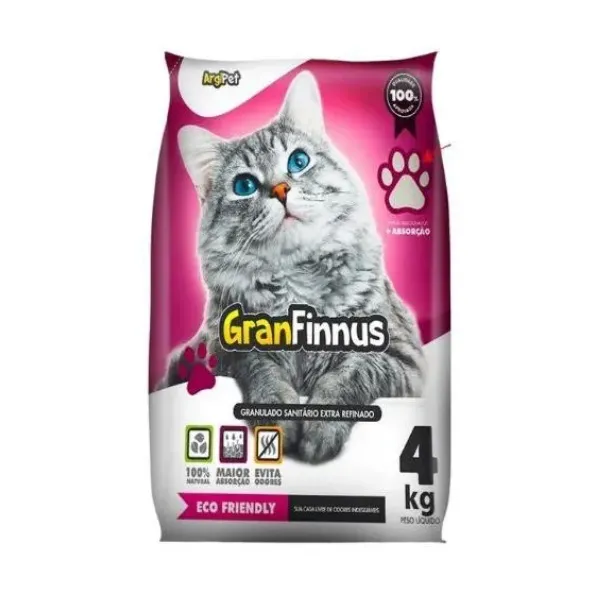 AREIA HIG GRANFINNUS EXTRAFINA 4KG
