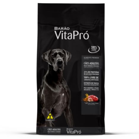 RACAO BARAO VITAPRO RMG 15KG