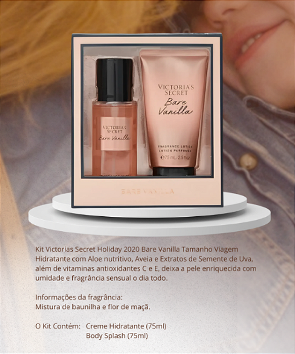 Kit Bare Vanilla - Victoria´s Secret - 236ml