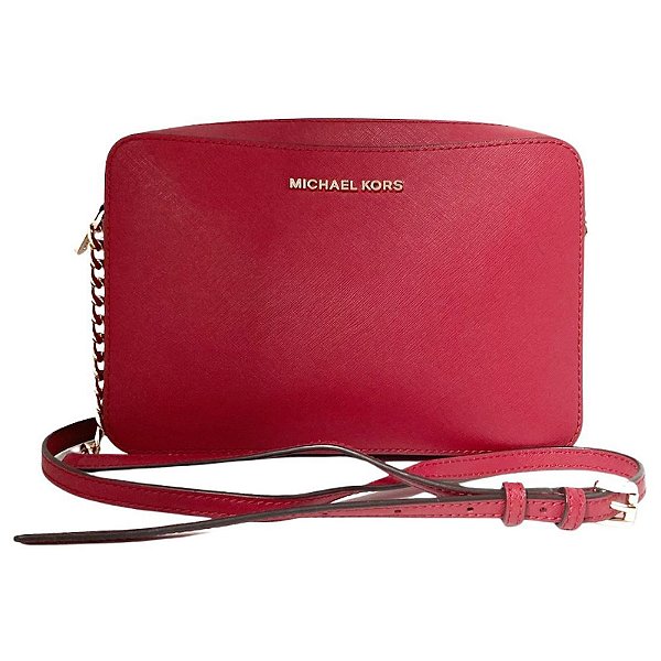 Bolsa Michael Kors Crossbody Vermelho Suave