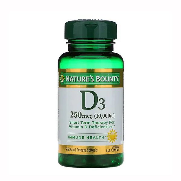 Vitamina D3 - Nature's Bounty
